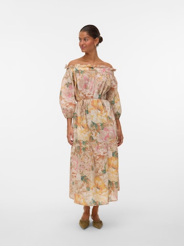 VERO MODA Jurk 'VMSIF' in Beige: voorkant