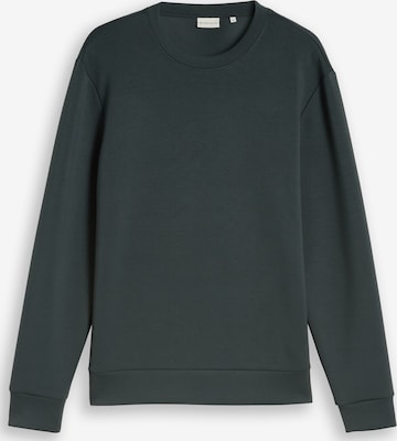 Sweat-shirt TOM TAILOR en vert : devant