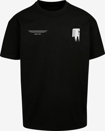 MJ Gonzales Shirt 'Metamorphose V.2' in Black: front