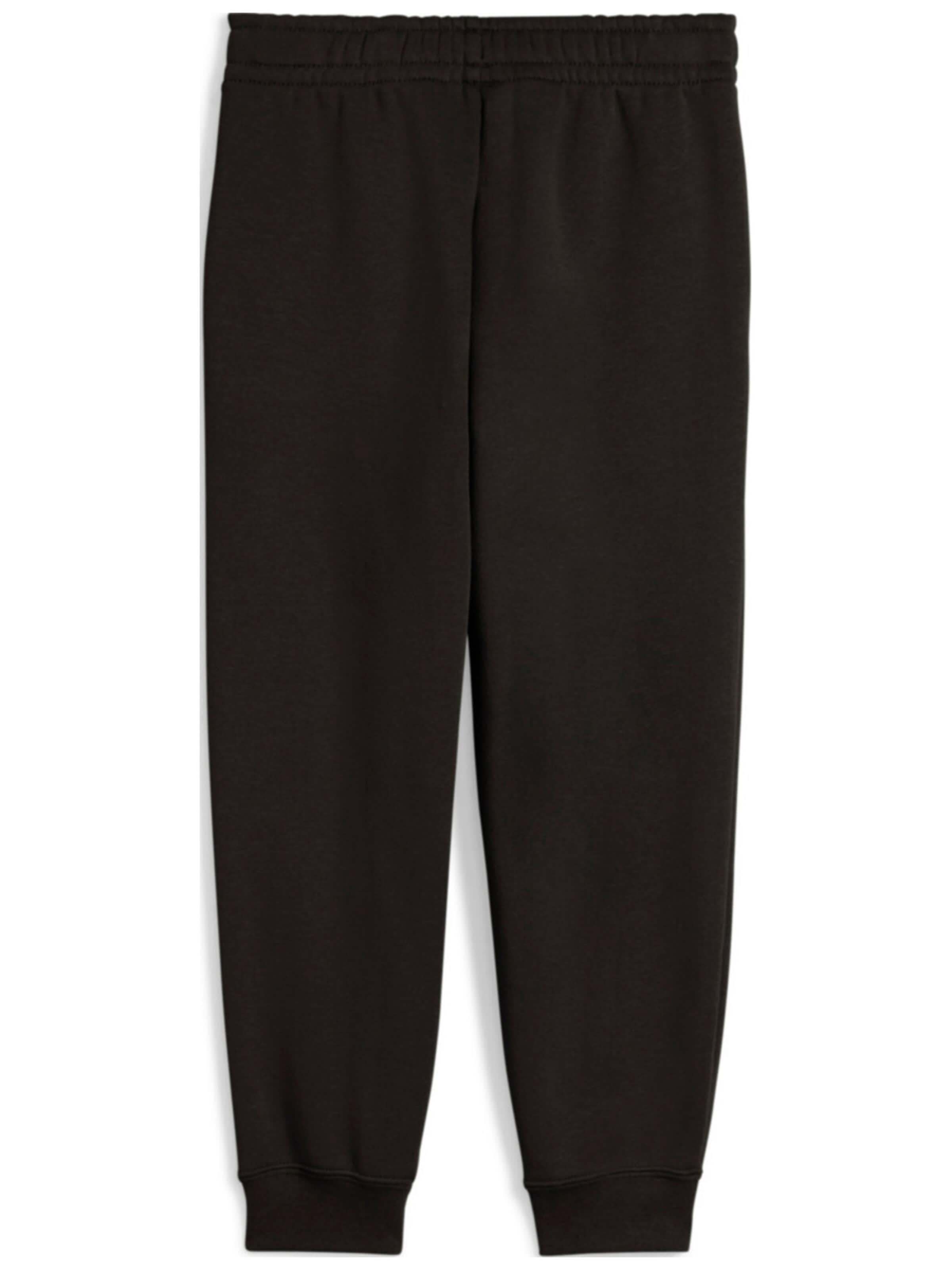 PUMA Regular Sporthose 'Puma Ess Small No.1 Logo Sweatpants Fl Ps'‌ in Schwarz