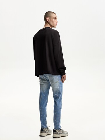 Bershka Skinny Kavbojke | modra barva