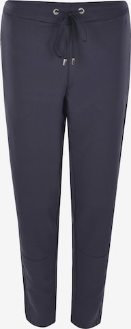 HAJO Pajama Pants 'Homewear Hose Klima-Komfort® Uni' in Blue: front