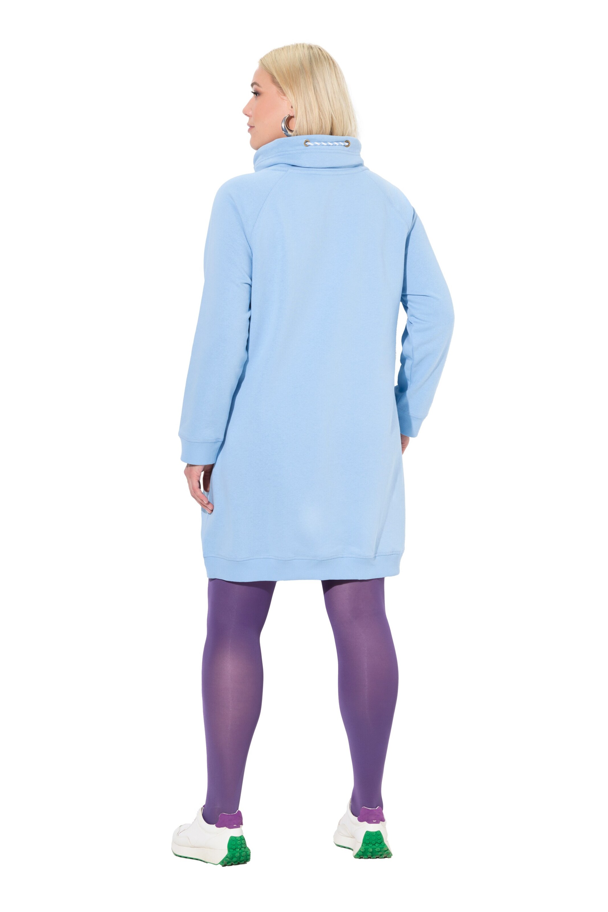 Ulla Popken Kleid in Blau: Vorderseite