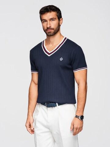 Ombre Shirt in Blauw