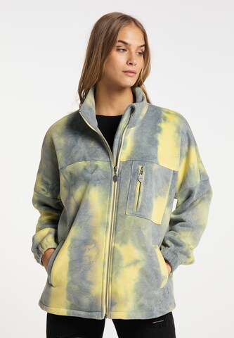 myMo ROCKS Sweatjacke in Blau: Vorderseite