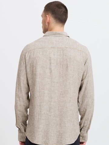 BLEND Regular fit Overhemd ' BHBobby Shirt stripe ' in Bruin