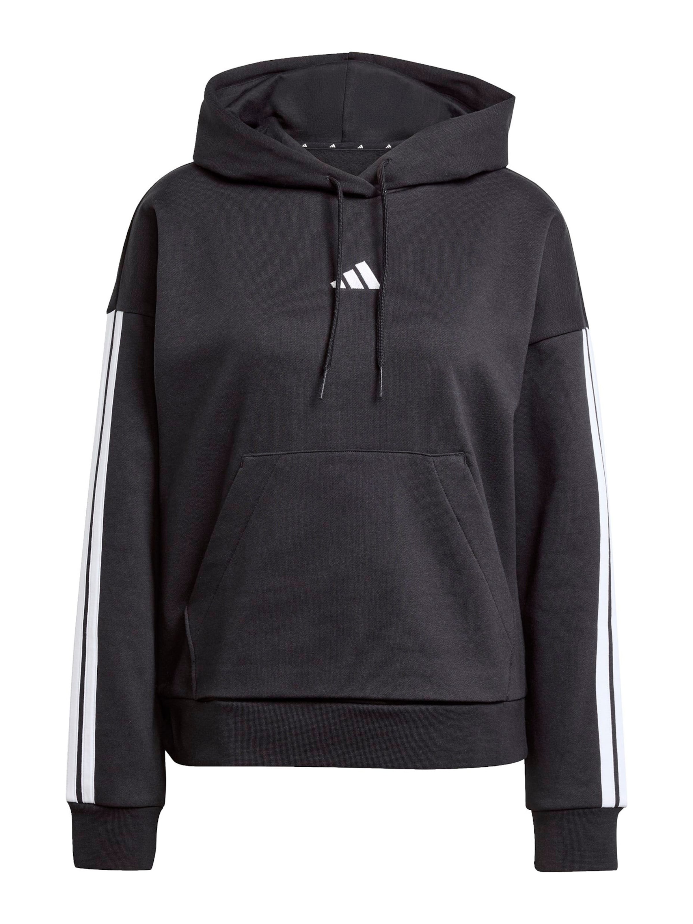 Hanorac sport de la ADIDAS SPORTSWEAR pe negru: față