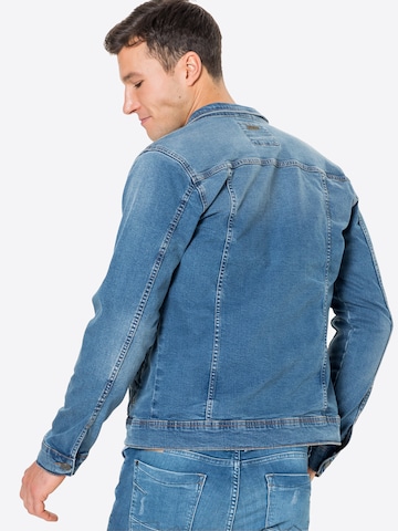 BLEND Regular fit Between-Season Jacket 'Naril' in Blue