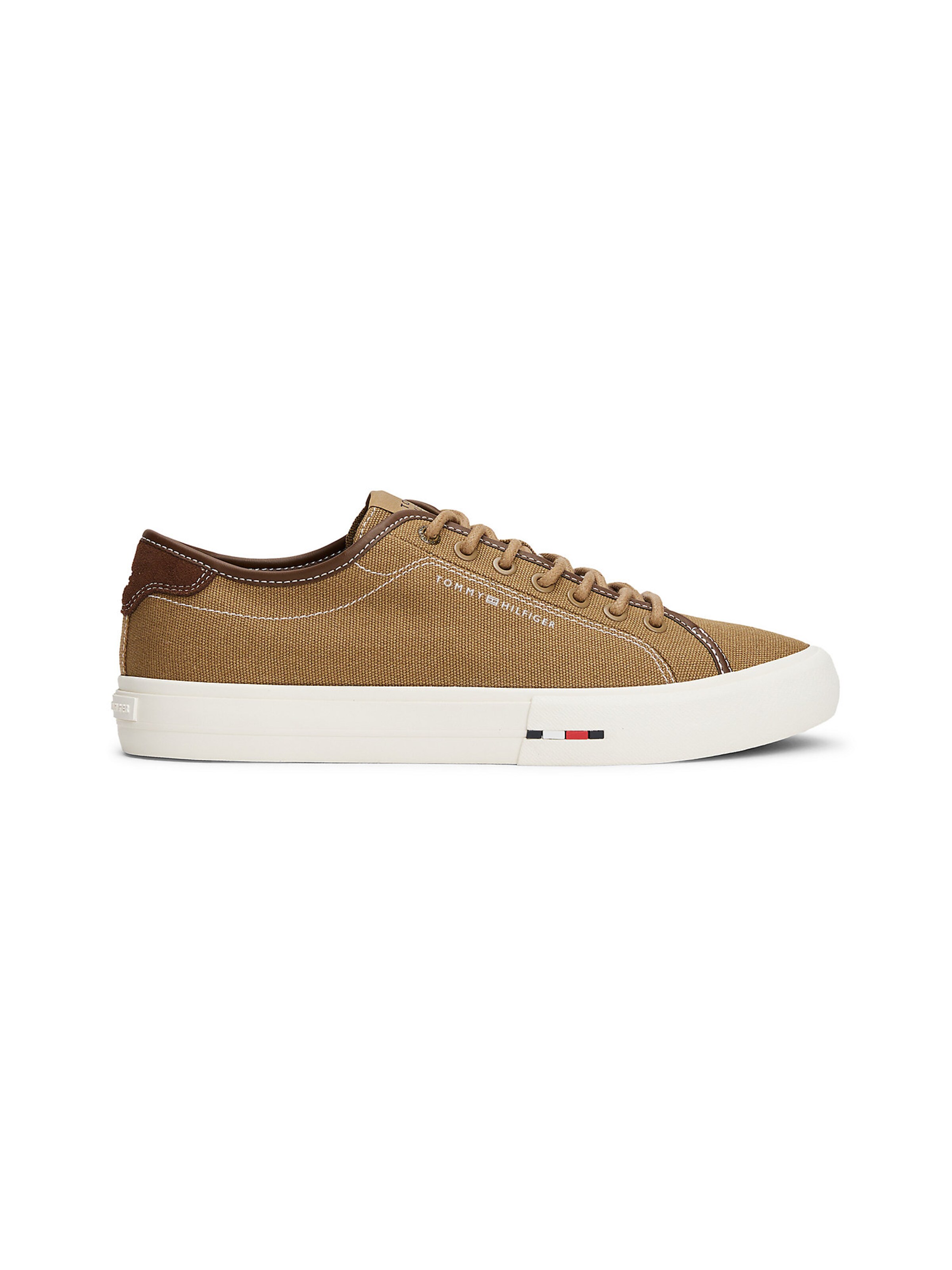 Sneaker low de la TOMMY HILFIGER pe maro