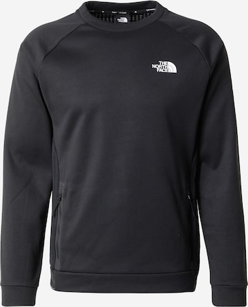 THE NORTH FACE Urheilullinen collegepaita 'MOUNTAIN ATHLETICS' värissä musta: etupuoli