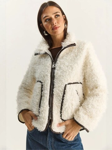 Bianco Lucci Between-Season Jacket in White