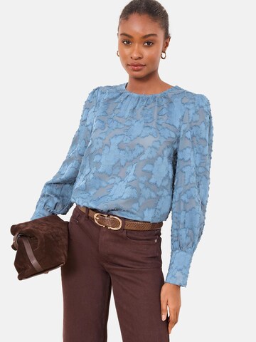 Lipsy Блузка в Синий: спереди