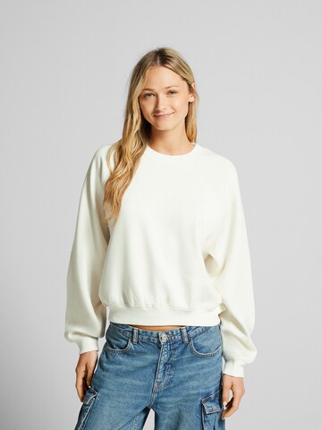 Bershka Sweatshirt i gul: forside