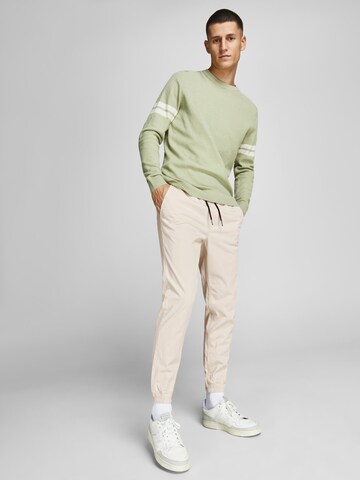 Tapered Pantaloni 'Gordon Lane' di JACK & JONES in beige