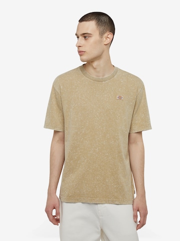 DICKIES T-shirt 'NEWINGTON' i brun: framsida