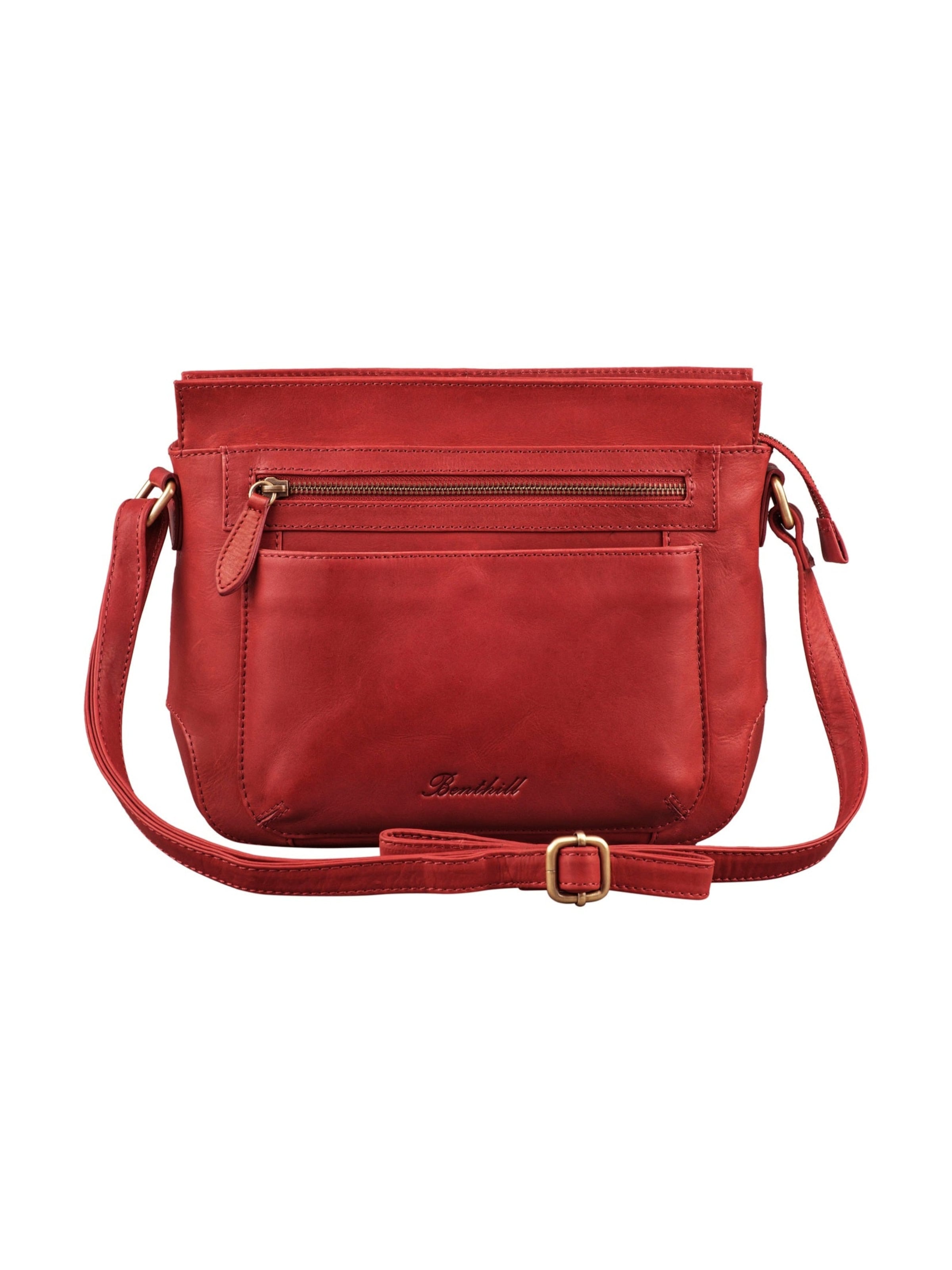 Benthill Shoulder Bag in Red: front