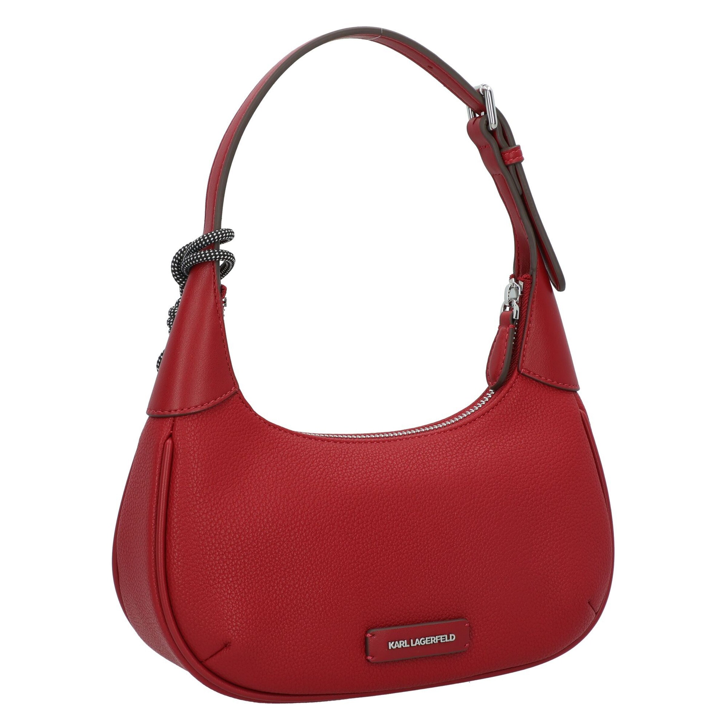 Borsa a spalla 'Ikon' di Karl Lagerfeld in rosso