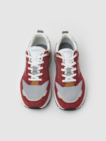 Pepe Jeans Sneaker ' DAVE' in Rot