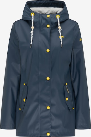 Schmuddelwedda Regenjacke in Blau: predná strana