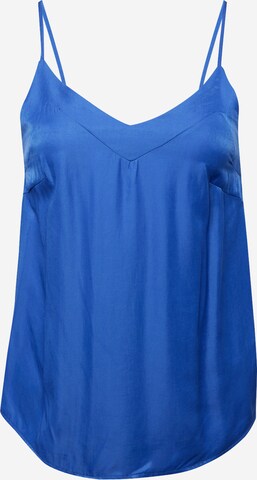 Top di ONLY Carmakoma in blu: frontale