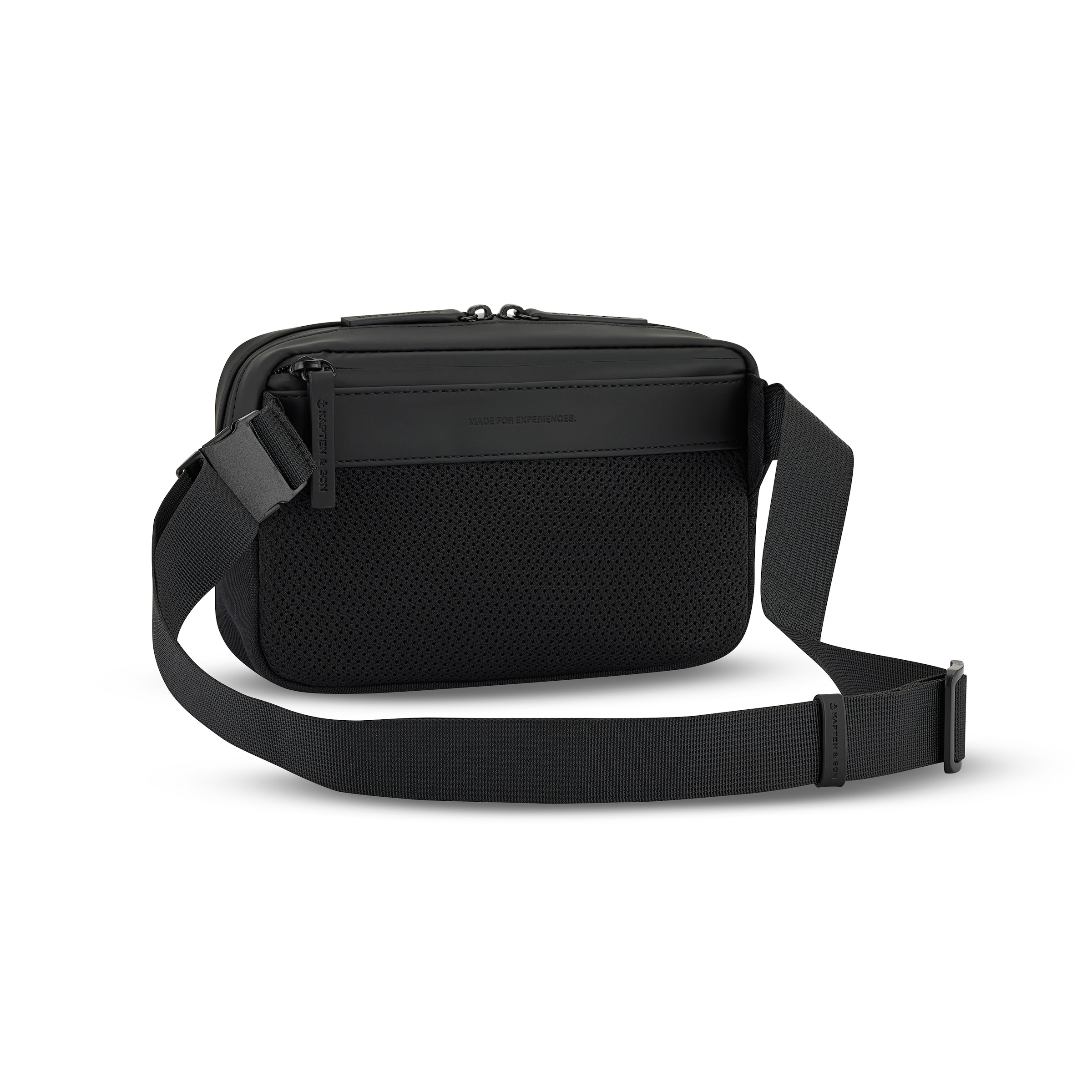 juoda Kapten & Son Rankinė ant juosmens 'Bergen Pro Crossbody'