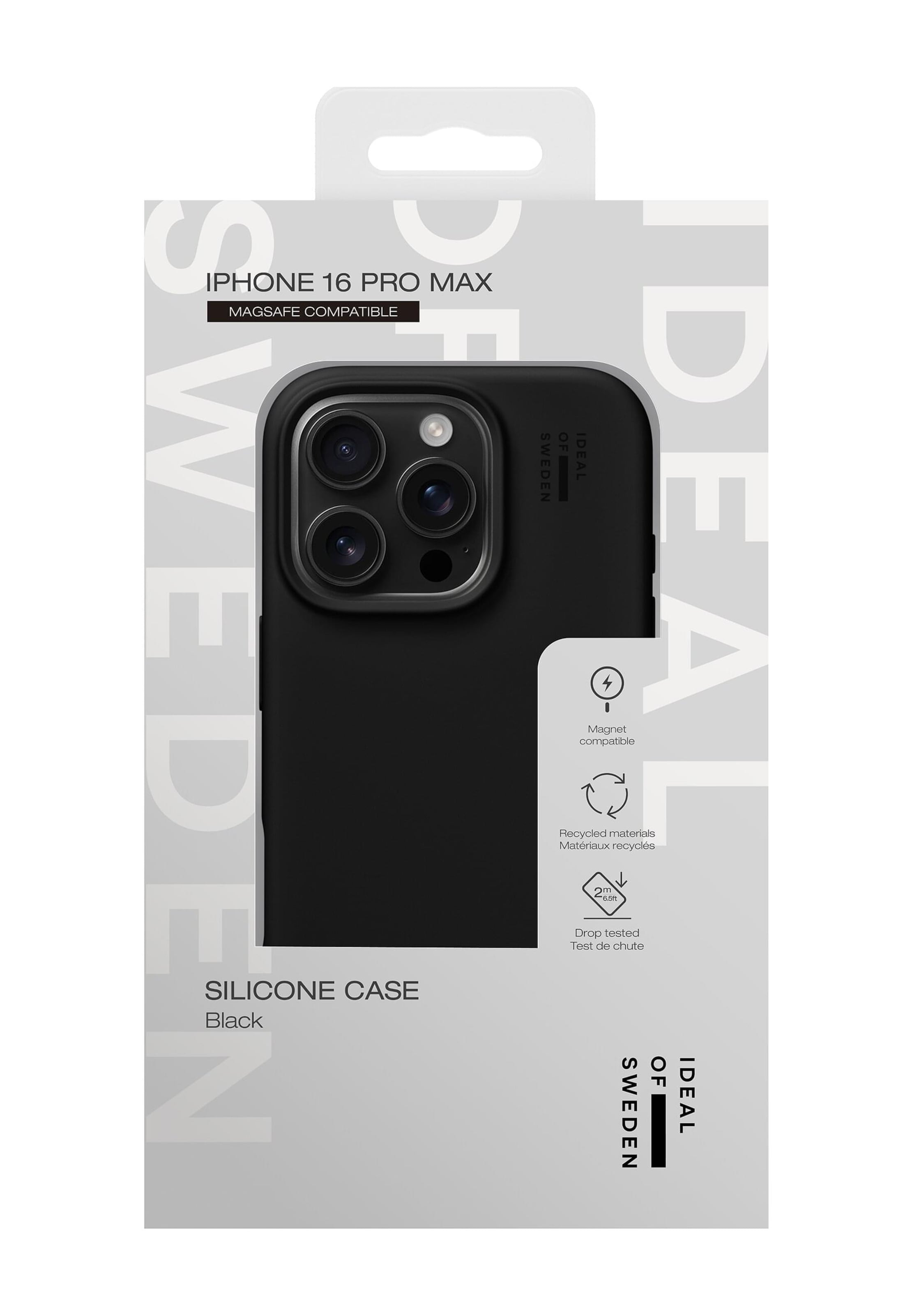 iDeal of Sweden Smartphonehoesje '16 Pro Max' in Zwart