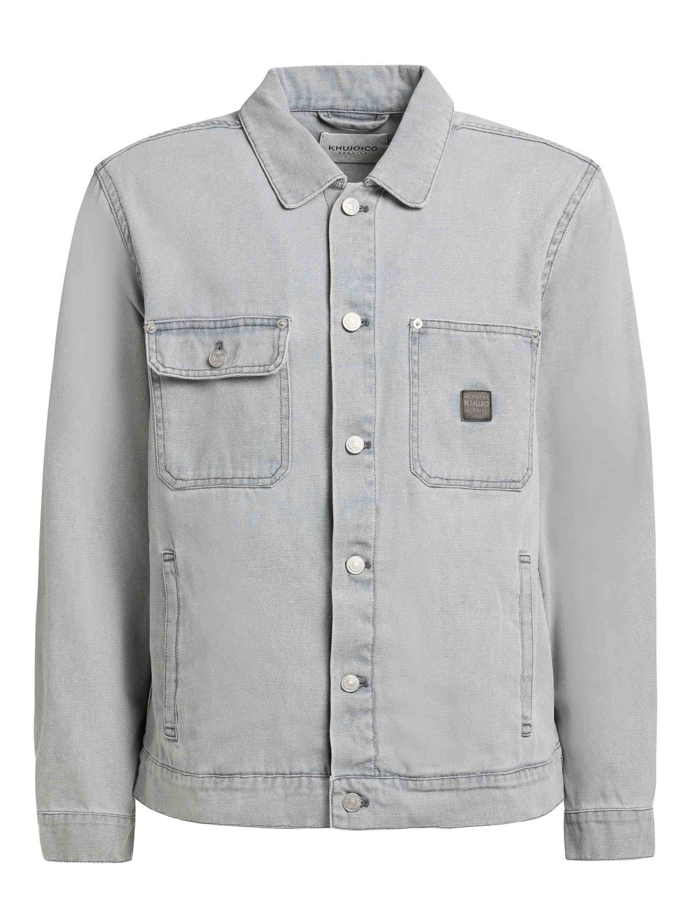 khujo Between-season jacket 'Ronny' in Grey: front