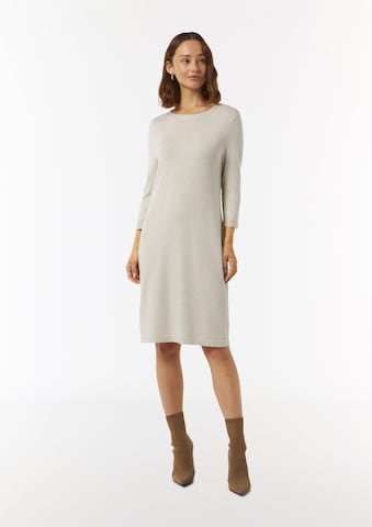 Robes en maille COMMA en gris : devant