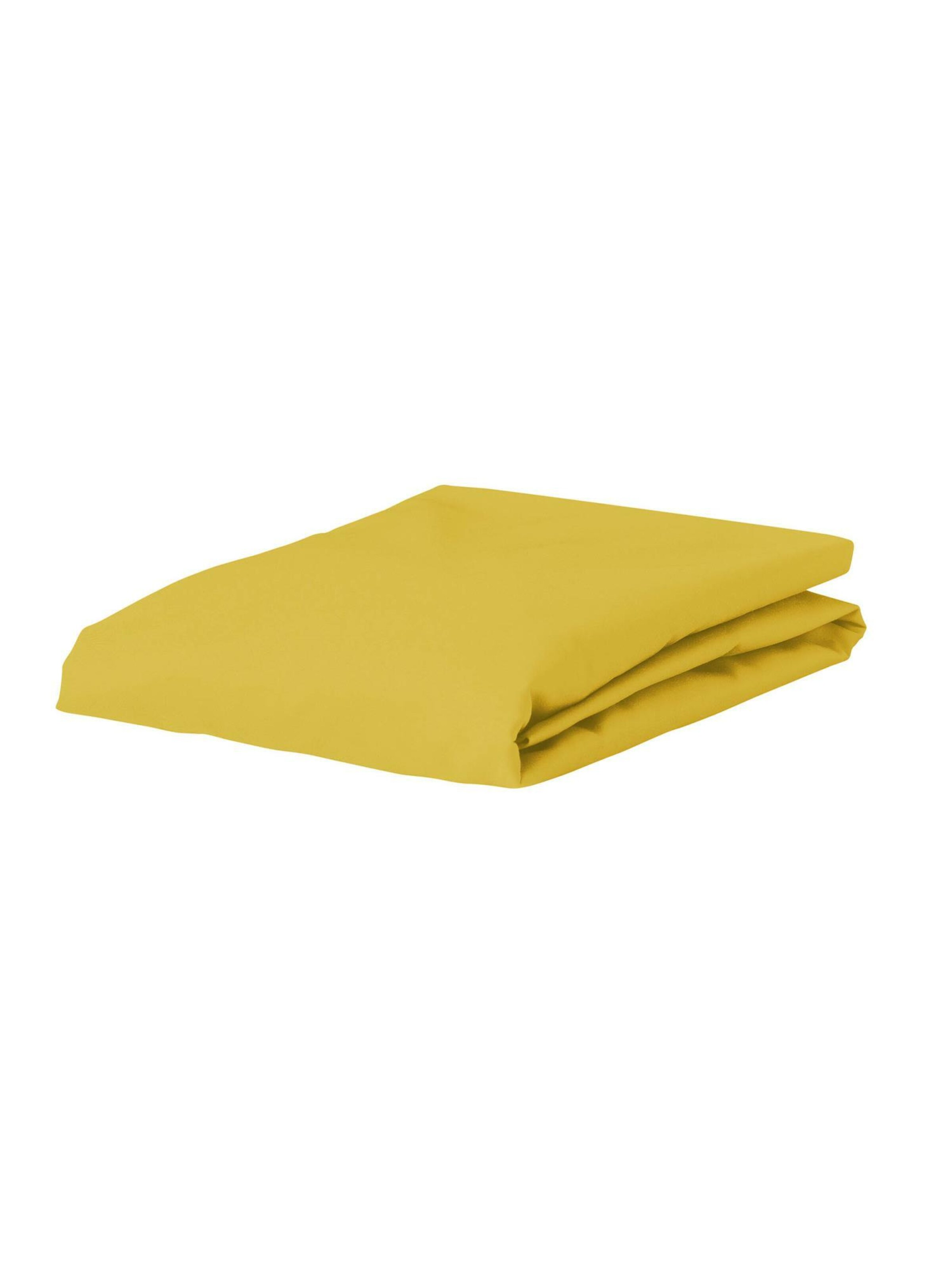 ESSENZA Bed Sheet in Yellow: front