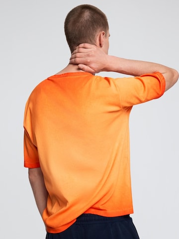 Desigual - Camiseta en naranja