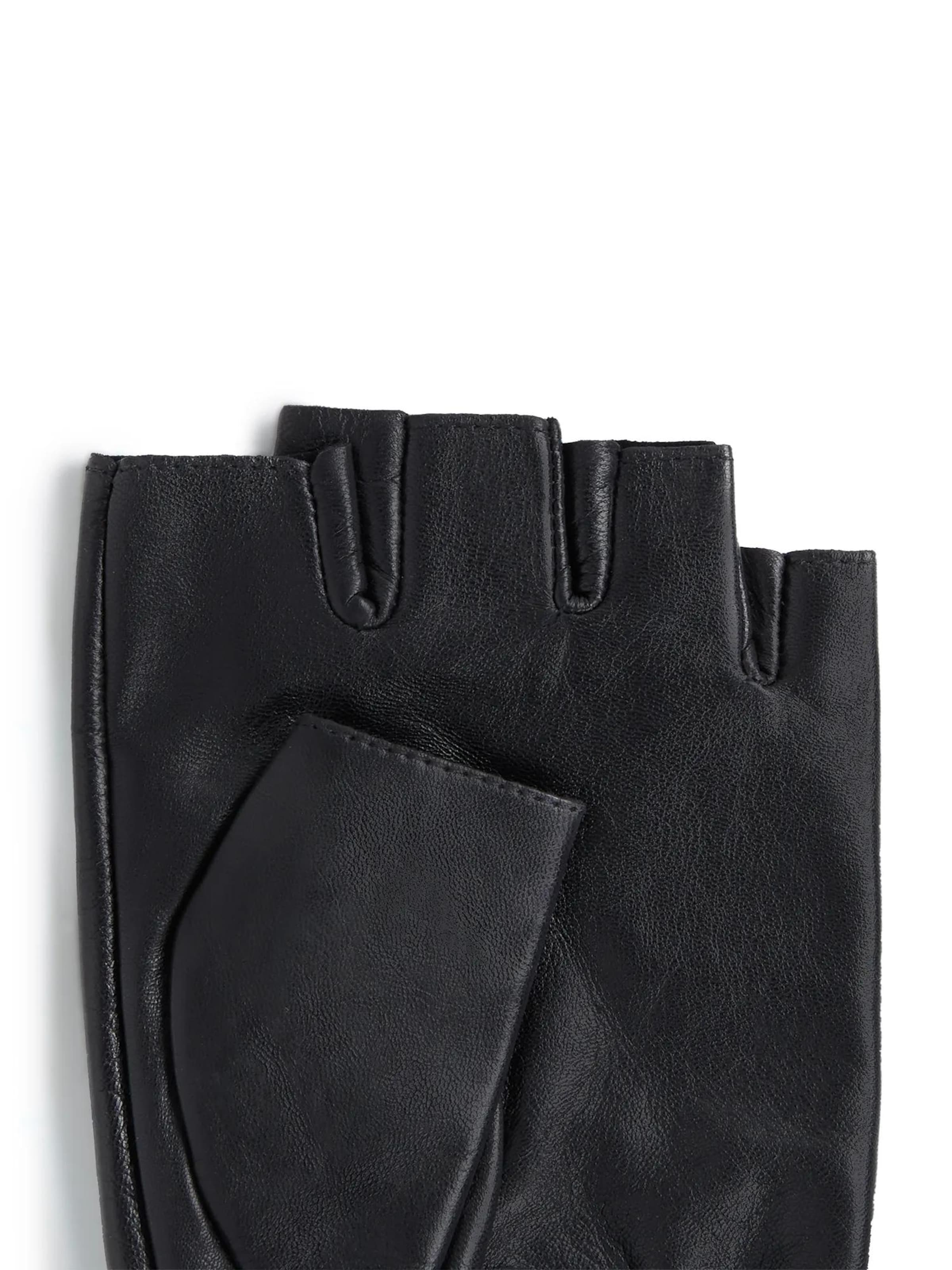 Mitaines 'Ikon' Karl Lagerfeld en noir