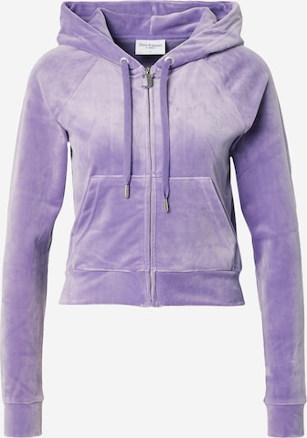 Juicy Couture Кофта на молнии 'Madison' в Лиловый: спереди