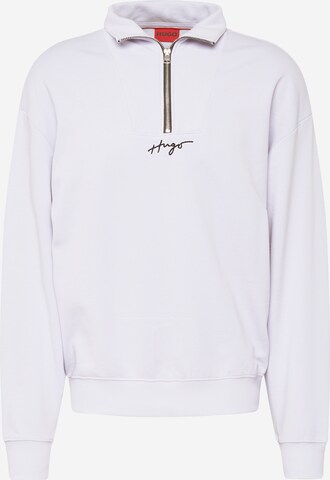 HUGO - Sweatshirt 'Dogota' em roxo: frente