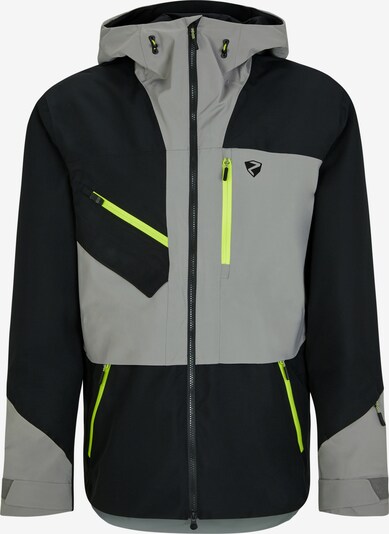 ZIENER Athletic Jacket 'TRUS' in Grey / Black, Item view