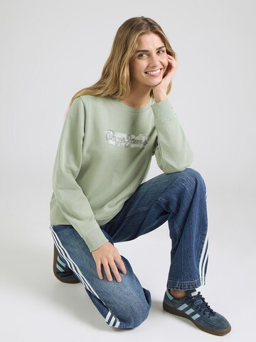 Pepe Jeans Sweatshirt i grøn