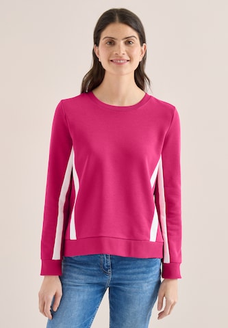 CECIL Sweatshirt in Pink: Vorderseite