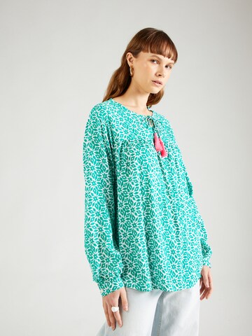 Zwillingsherz Blouse 'Irma' in Green