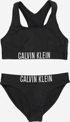 Bikini di Calvin Klein Swimwear in nero: frontale