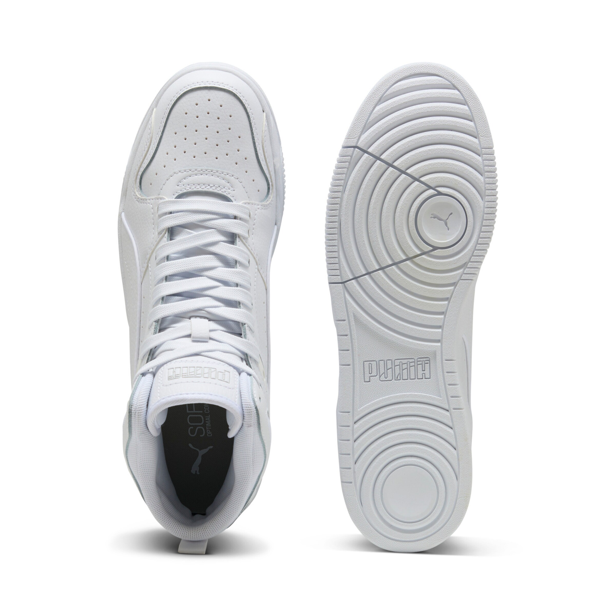 PUMA High-Top Sneakers in White