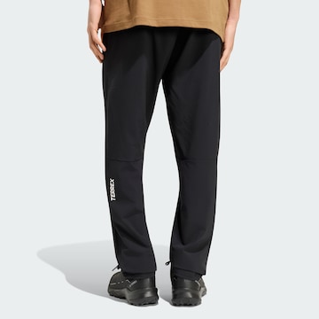 regular Pantaloni per outdoor 'Essentials' di ADIDAS TERREX in nero