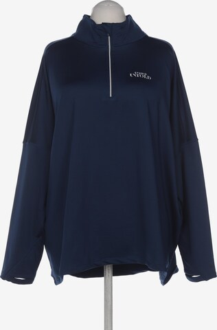 Studio Untold Sweatshirt & Zip-Up Hoodie in 7XL in Blue: front