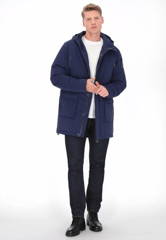 DreiMaster Vintage - Sobretudo meia-estação em azul