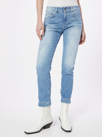 Dondup regular Jeans 'ROSE' i blå: forside