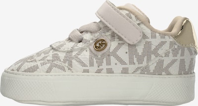 Pirmieji vaiko vaikščiojimo bateliai 'SCOTTY' iš Michael Kors Kids, spalva – gelsvai pilka spalva / Auksas / juoda, Prekių apžvalga