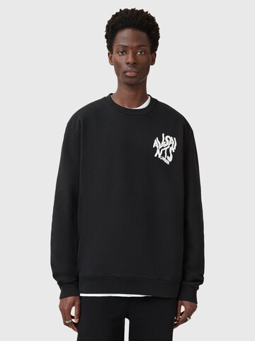 Felpa di AllSaints in nero