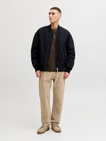 JACK & JONES Loosefit Bukser i brun