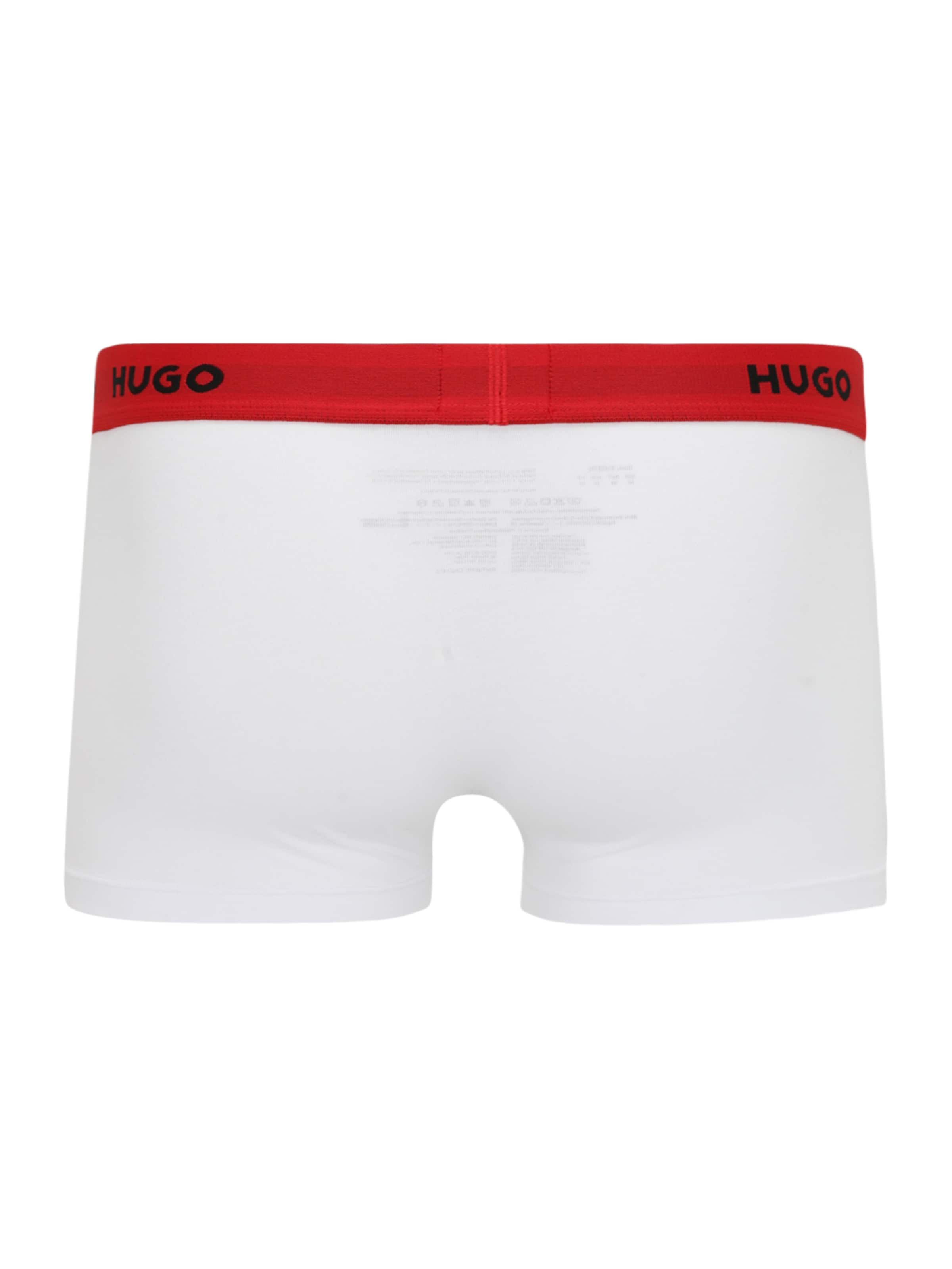 HUGO Обычный Шорты Боксеры в Красный