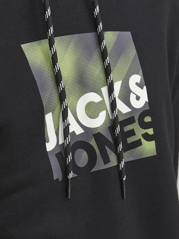 juoda JACK & JONES Megztinis be užsegimo 'Logan'