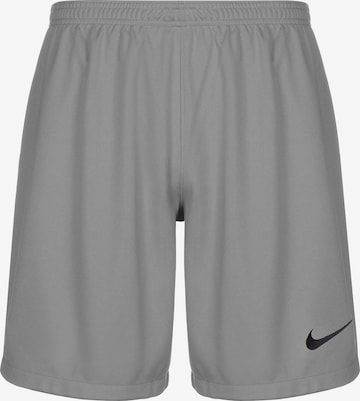 NIKE Regular Workout Pants 'League Knit III' in Grey: front