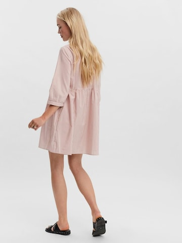 VERO MODA Shirt Dress in Brown